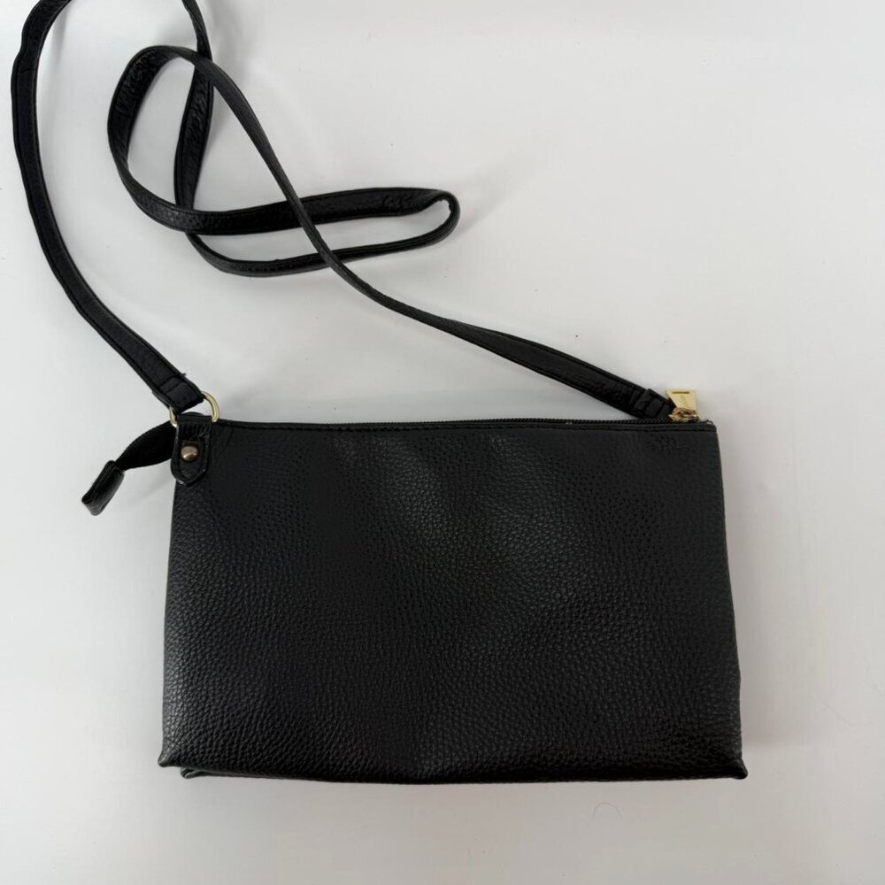 Juicy Couture Los Angeles Cal Black Cross Shoulder Bag - Picture 2 of 6